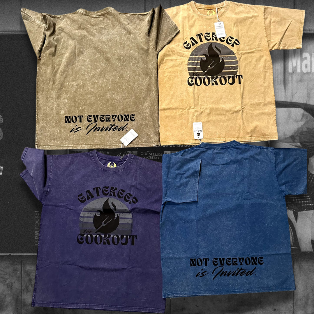 Cookout Acid Wash Tee