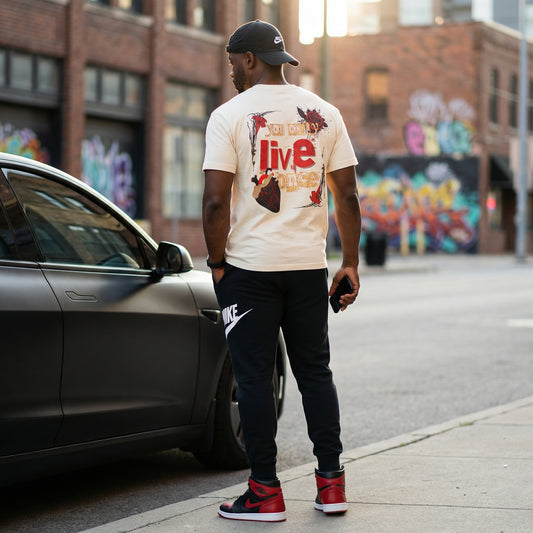 Live Once graphic tee