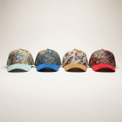 Royal Garden Cap – Luxury Tapestry Baseball Hat