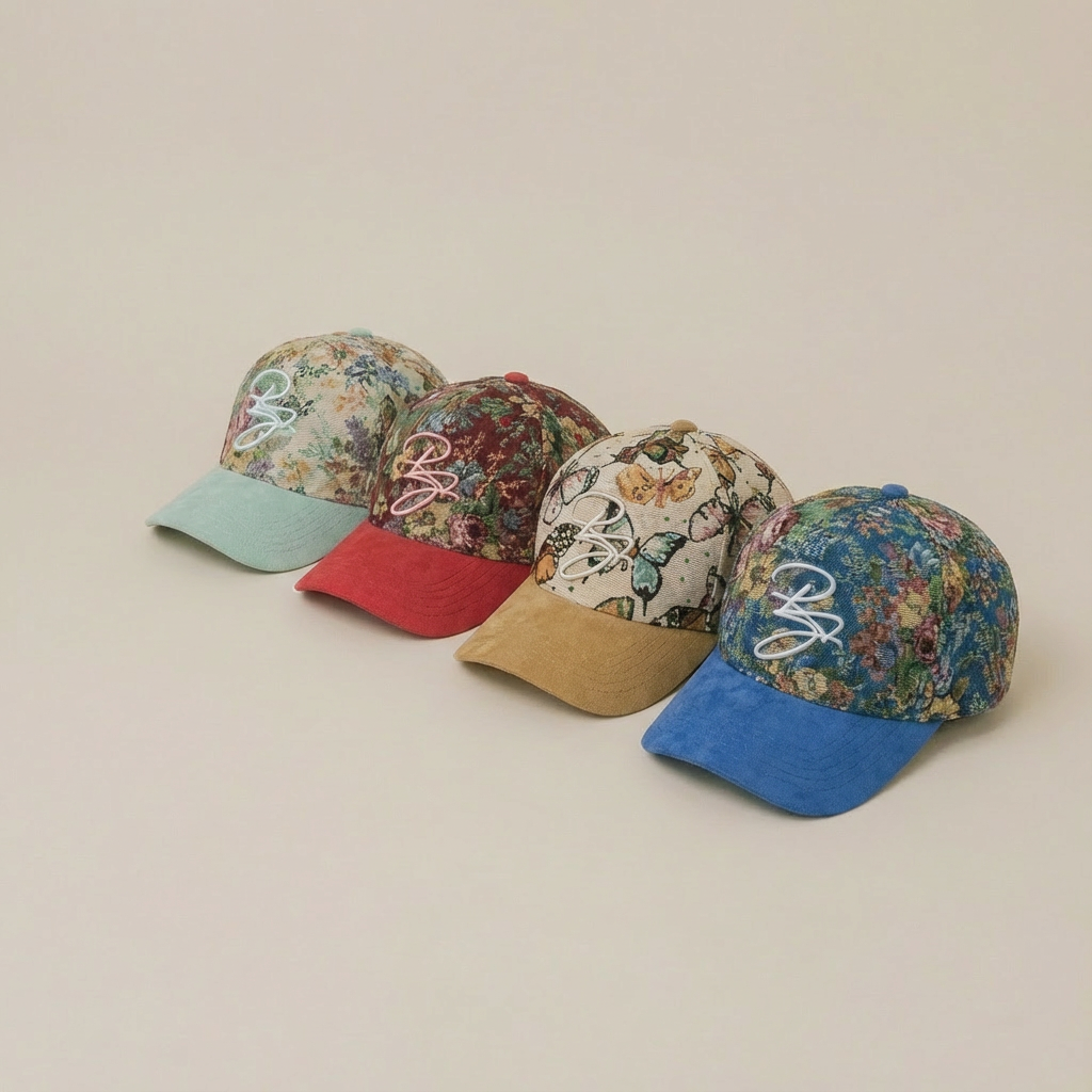 Royal Garden Cap – Luxury Tapestry Baseball Hat