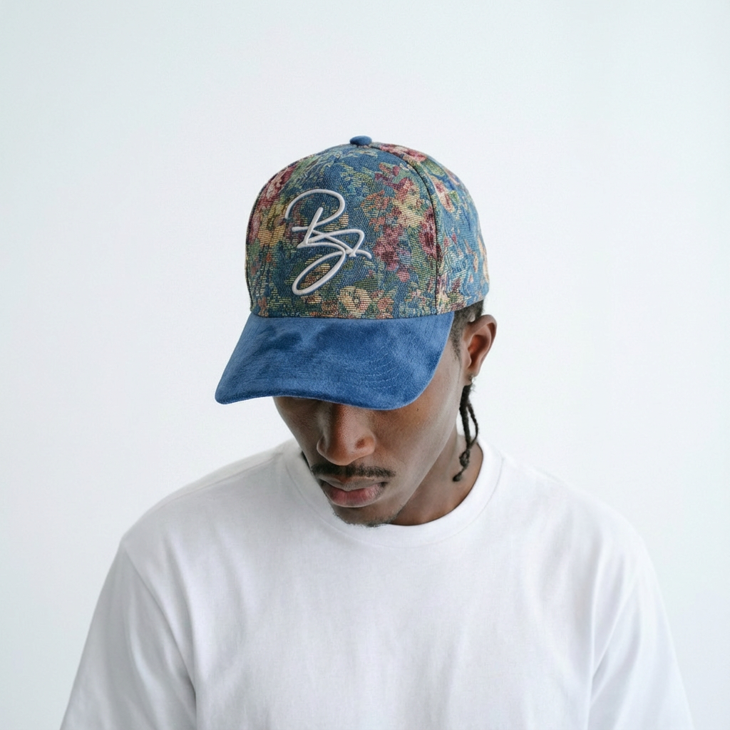 Royal Garden Cap – Luxury Tapestry Baseball Hat